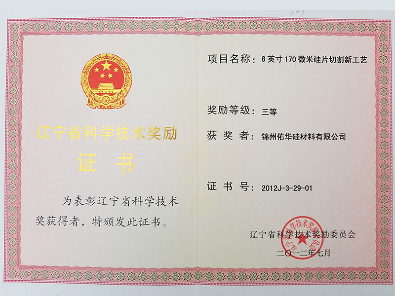 2012 Provincial Third Award