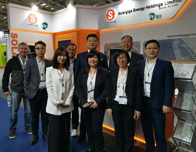 锦州金龙迎宾携最新高效组件亮相2019年慕尼黑国际太阳能技术展览会